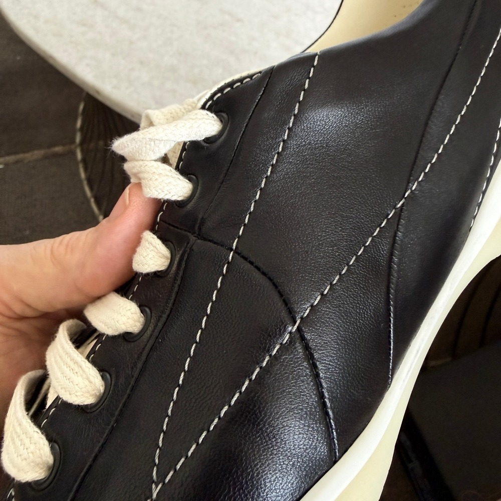 Prada re-edition Men's Black Nappa Leather Sneakers Shoes 2EE429, Size UK 7 - Picture 16 of 16